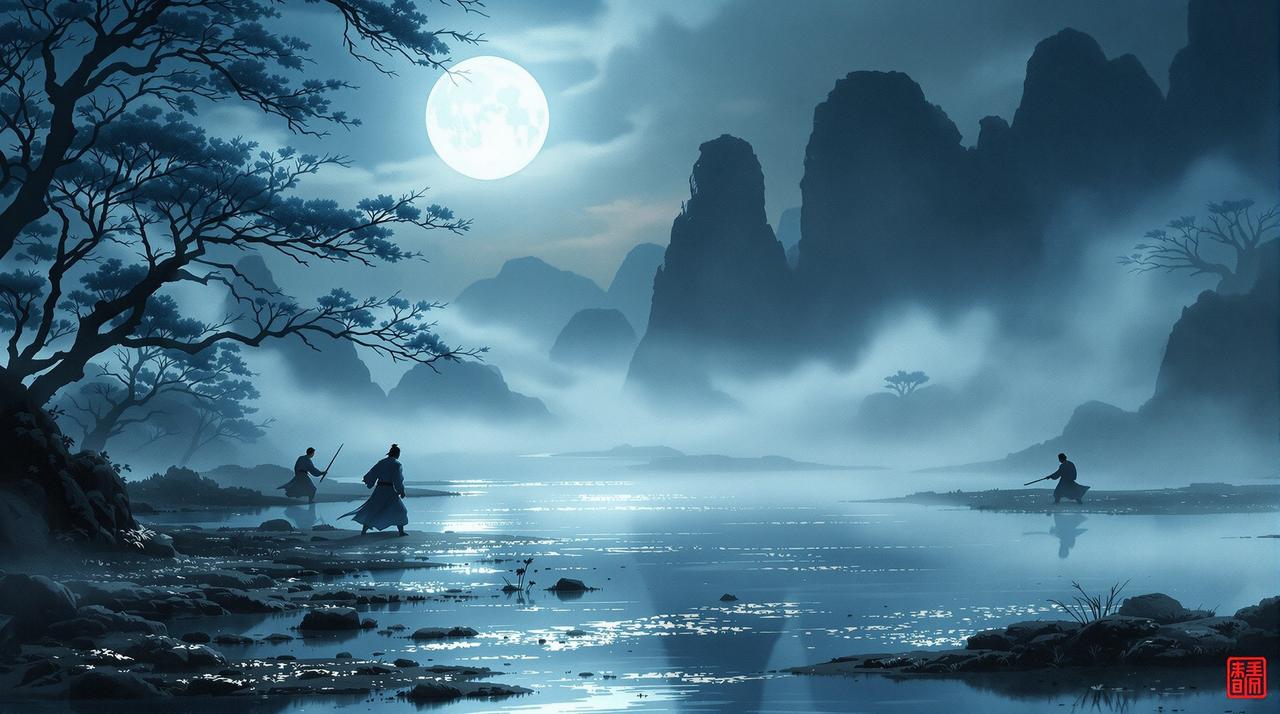 香焦网番友圈：【讨论】《江夜行》的水墨风格你觉得如何？