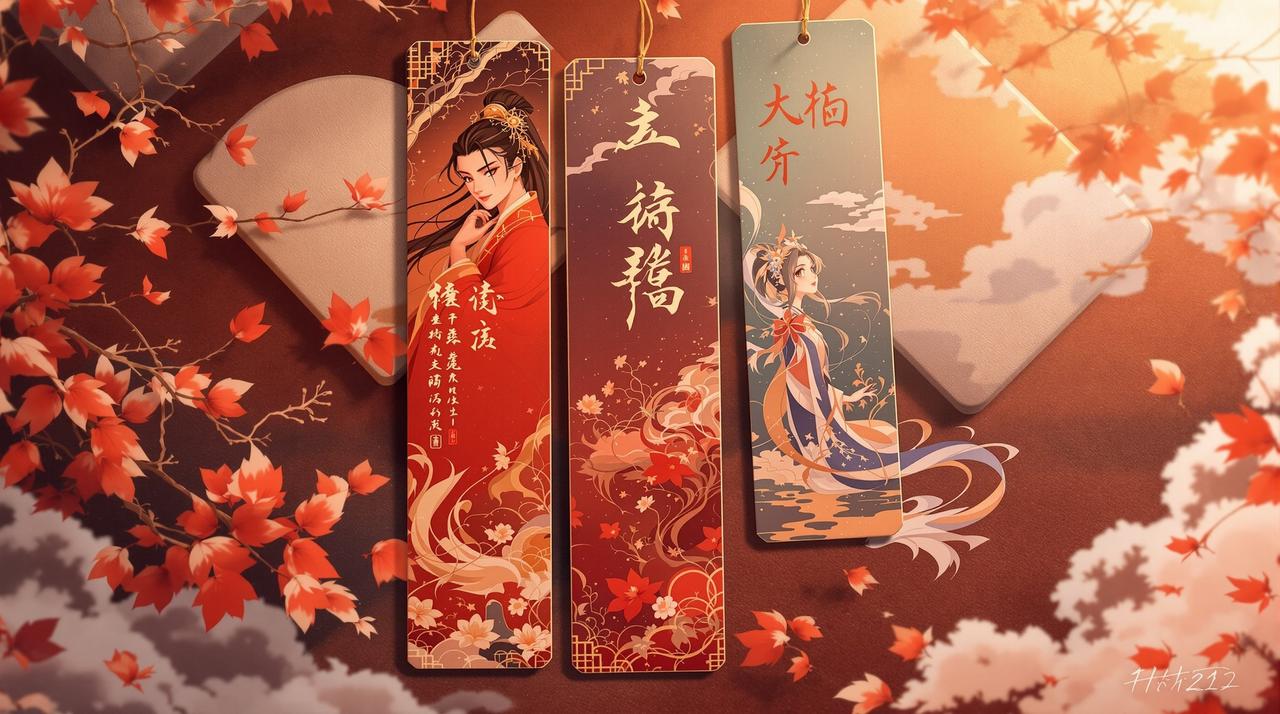 香焦网番友圈：【同人】给《青云志》画了一套书签，分享给大家
